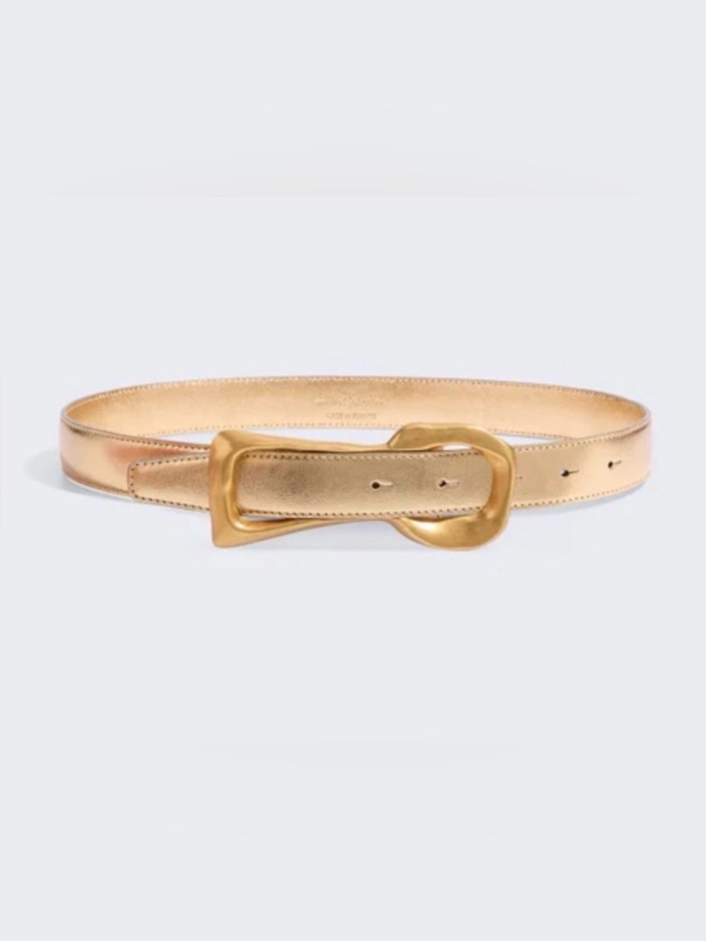 Schiaparelli Gold Keyhole belt 75
